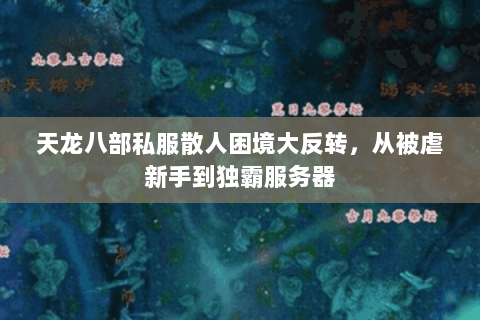 天龙八部私服散人困境大反转，从被虐新手到独霸服务器