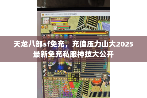 天龙八部sf免充,充值压力山大2025最新免充私服神技大公开 天龙八部sf免充,充值压力山大2025最新免充私服神技大公开