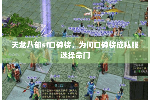 天龙八部sf口碑榜，为何口碑榜成私服选择命门