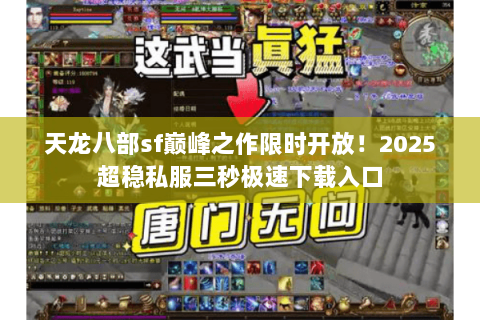 天龙八部sf巅峰之作限时开放!2025超稳私服三秒极速下载入口 天龙八部sf巅峰之作限时开放!2025超稳私服三秒极速下载入口