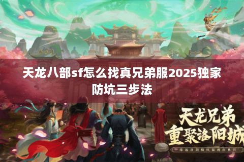 天龙八部sf怎么找真兄弟服2025独家防坑三步法 天龙八部sf怎么找真兄弟服2025独家防坑三步法