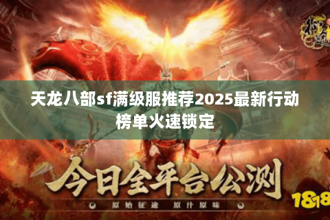 天龙八部sf满级服推荐2025最新行动榜单火速锁定 天龙八部sf满级服推荐2025最新行动榜单火速锁定