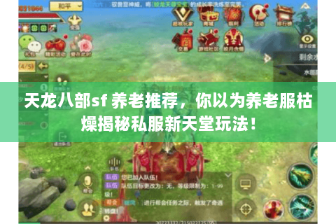 天龙八部sf 养老推荐,你以为养老服枯燥揭秘私服新天堂玩法! 天龙八部sf 养老推荐,你以为养老服枯燥揭秘私服新天堂玩法!
