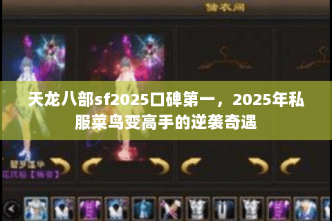 天龙八部sf2025口碑第一,2025年私服菜鸟变高手的逆袭奇遇 天龙八部sf2025口碑第一,2025年私服菜鸟变高手的逆袭奇遇