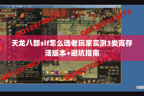 天龙八部sif怎么选老玩家实测3类高存活版本+避坑指南 天龙八部sif怎么选老玩家实测3类高存活版本+避坑指南