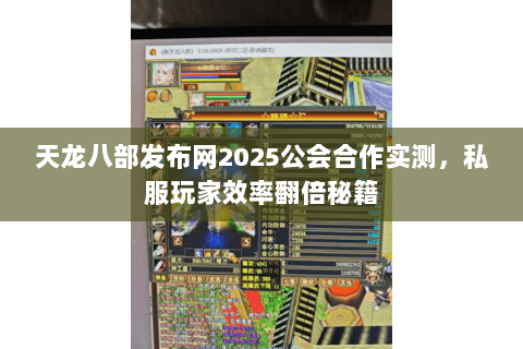 天龙八部发布网2025公会合作实测,私服玩家效率翻倍秘籍 天龙八部发布网2025公会合作实测,私服玩家效率翻倍秘籍
