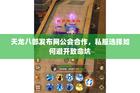 天龙八部发布网公会合作，私服选择如何避开致命坑