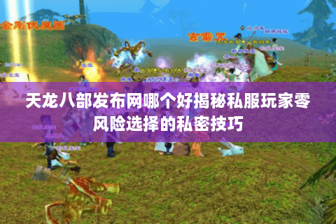 天龙八部发布网哪个好揭秘私服玩家零风险选择的私密技巧 天龙八部发布网哪个好揭秘私服玩家零风险选择的私密技巧