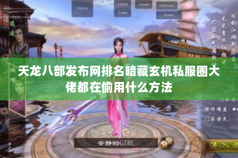 天龙八部发布网排名暗藏玄机私服圈大佬都在偷用什么方法