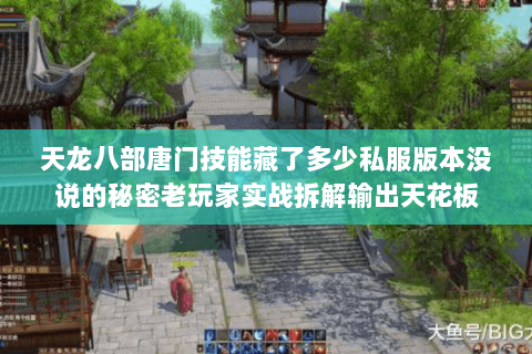 天龙八部唐门技能藏了多少私服版本没说的秘密老玩家实战拆解输出天花板 天龙八部唐门技能藏了多少私服版本没说的秘密老玩家实战拆解输出天花板