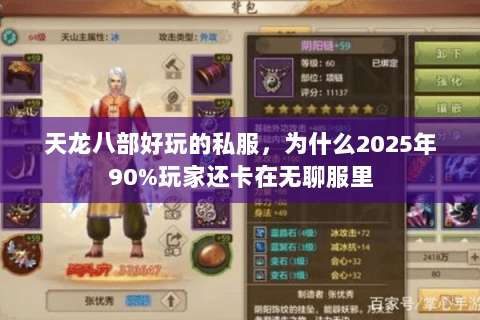 天龙八部好玩的私服,为什么2025年90%玩家还卡在无聊服里 天龙八部好玩的私服,为什么2025年90%玩家还卡在无聊服里