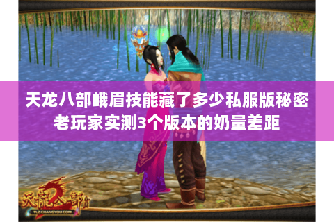 天龙八部峨眉技能藏了多少私服版秘密老玩家实测3个版本的奶量差距 天龙八部峨眉技能藏了多少私服版秘密老玩家实测3个版本的奶量差距