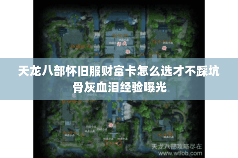 天龙八部怀旧服财富卡怎么选才不踩坑骨灰血泪经验曝光 天龙八部怀旧服财富卡怎么选才不踩坑骨灰血泪经验曝光