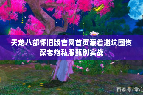 天龙八部怀旧版官网首页藏着避坑图资深老炮私服甄别实战 天龙八部怀旧版官网首页藏着避坑图资深老炮私服甄别实战