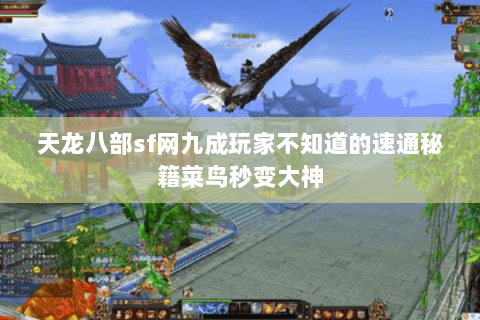 天龙八部sf网九成玩家不知道的速通秘籍菜鸟秒变大神 天龙八部sf网九成玩家不知道的速通秘籍菜鸟秒变大神