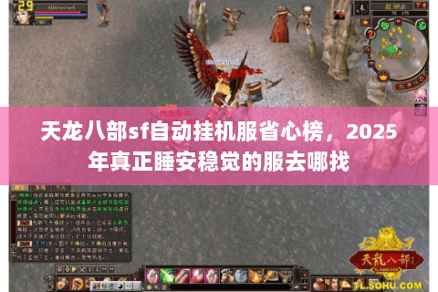 天龙八部sf自动挂机服省心榜，2025年真正睡安稳觉的服去哪找