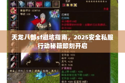 天龙八部sf避坑指南,2025安全私服行动秘籍即刻开启 天龙八部sf避坑指南,2025安全私服行动秘籍即刻开启