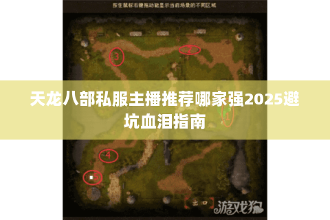 天龙八部私服主播推荐哪家强2025避坑血泪指南