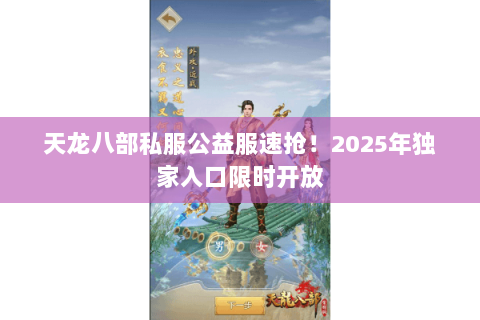 天龙八部私服公益服速抢!2025年独家入口限时开放 天龙八部私服公益服速抢!2025年独家入口限时开放