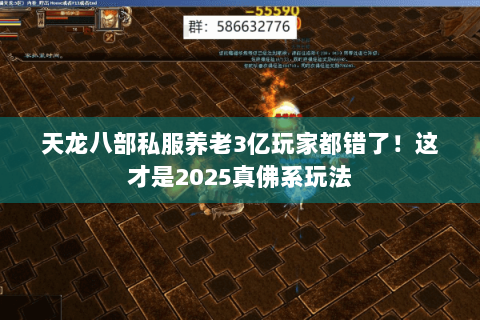 天龙八部私服养老3亿玩家都错了!这才是2025真佛系玩法 天龙八部私服养老3亿玩家都错了!这才是2025真佛系玩法