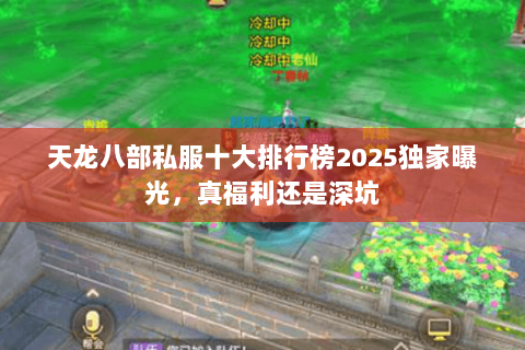 天龙八部私服十大排行榜2025独家曝光,真福利还是深坑 天龙八部私服十大排行榜2025独家曝光,真福利还是深坑