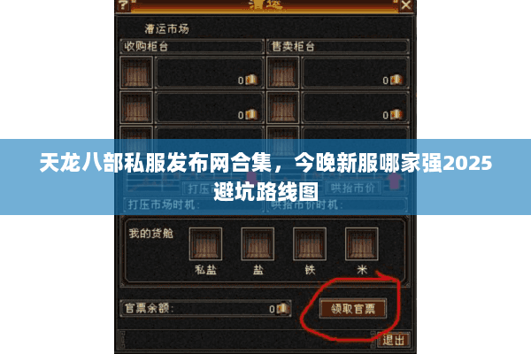 天龙八部私服发布网合集,今晚新服哪家强2025避坑路线图 天龙八部私服发布网合集,今晚新服哪家强2025避坑路线图