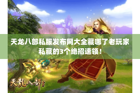 天龙八部私服发布网大全藏哪了老玩家私藏的3个绝招速领! 天龙八部私服发布网大全藏哪了老玩家私藏的3个绝招速领!