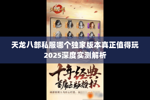 天龙八部私服哪个独家版本真正值得玩2025深度实测解析 天龙八部私服哪个独家版本真正值得玩2025深度实测解析