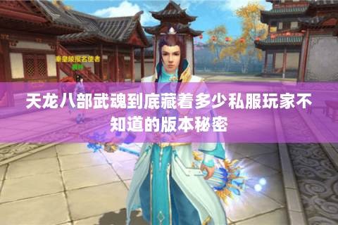 天龙八部武魂到底藏着多少私服玩家不知道的版本秘密