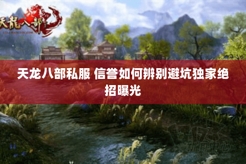 天龙八部私服 信誉如何辨别避坑独家绝招曝光