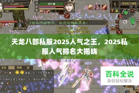 天龙八部私服2025人气之王，2025私服人气排名大揭晓
