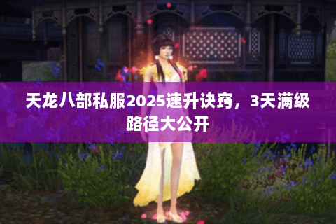 天龙八部私服2025速升诀窍,3天满级路径大公开 天龙八部私服2025速升诀窍,3天满级路径大公开