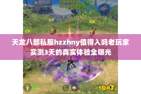 天龙八部私服hzzhny值得入吗老玩家实测3天的真实体验全曝光 天龙八部私服hzzhny值得入吗老玩家实测3天的真实体验全曝光