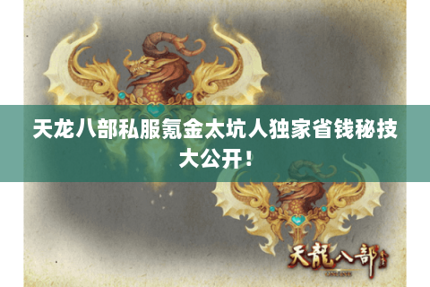 天龙八部私服氪金太坑人独家省钱秘技大公开! 天龙八部私服氪金太坑人独家省钱秘技大公开!