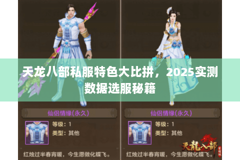 天龙八部私服特色大比拼，2025实测数据选服秘籍