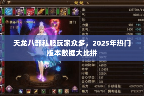 天龙八部私服玩家众多,2025年热门版本数据大比拼 天龙八部私服玩家众多,2025年热门版本数据大比拼