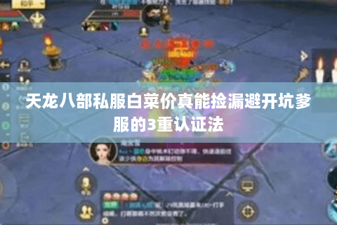 天龙八部私服白菜价真能捡漏避开坑爹服的3重认证法 天龙八部私服白菜价真能捡漏避开坑爹服的3重认证法