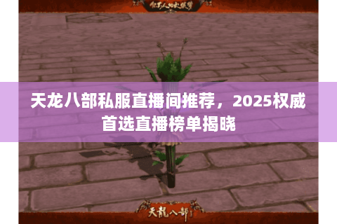 天龙八部私服直播间推荐,2025权威首选直播榜单揭晓 天龙八部私服直播间推荐,2025权威首选直播榜单揭晓