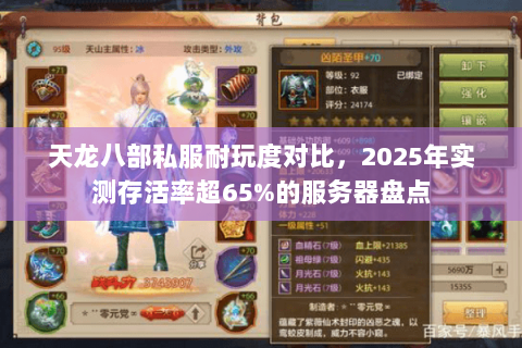 天龙八部私服耐玩度对比,2025年实测存活率超65%的服务器盘点 天龙八部私服耐玩度对比,2025年实测存活率超65%的服务器盘点
