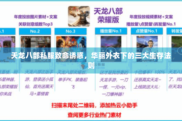 天龙八部私服致命诱惑,华丽外衣下的三大生存法则 天龙八部私服致命诱惑,华丽外衣下的三大生存法则