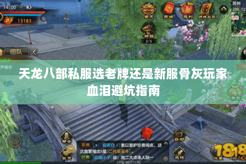 天龙八部私服选老牌还是新服骨灰玩家血泪避坑指南 天龙八部私服选老牌还是新服骨灰玩家血泪避坑指南