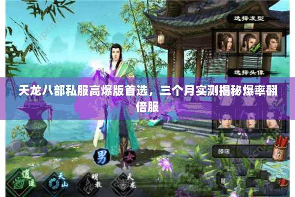 天龙八部私服高爆版首选,三个月实测揭秘爆率翻倍服 天龙八部私服高爆版首选,三个月实测揭秘爆率翻倍服