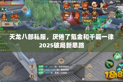 天龙八部私服,厌倦了氪金和千篇一律2025破局新思路 天龙八部私服,厌倦了氪金和千篇一律2025破局新思路