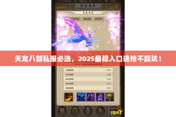 天龙八部私服必选，2025最稳入口速抢不踩坑！