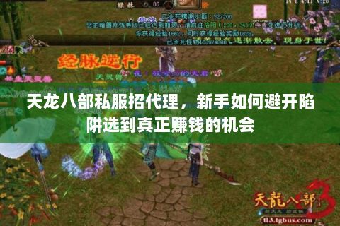 天龙八部私服招代理,新手如何避开陷阱选到真正赚钱的机会 天龙八部私服招代理,新手如何避开陷阱选到真正赚钱的机会