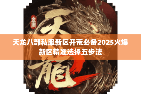 天龙八部私服新区开荒必备2025火爆新区精准选择五步法 天龙八部私服新区开荒必备2025火爆新区精准选择五步法