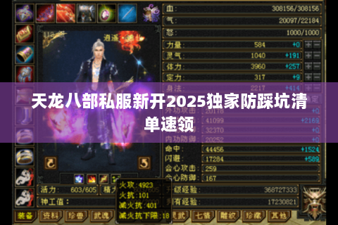 天龙八部私服新开2025独家防踩坑清单速领 天龙八部私服新开2025独家防踩坑清单速领