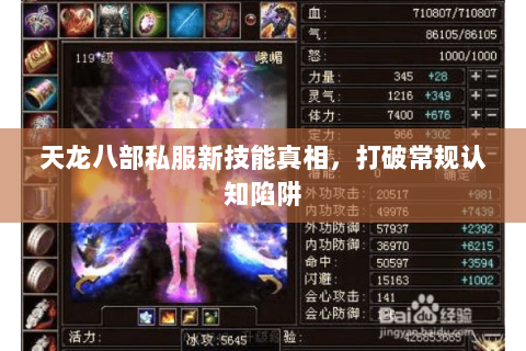 天龙八部私服新技能真相,打破常规认知陷阱 天龙八部私服新技能真相,打破常规认知陷阱