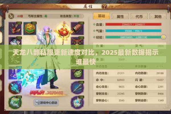 天龙八部私服更新速度对比,2025最新数据揭示谁最快 天龙八部私服更新速度对比,2025最新数据揭示谁最快