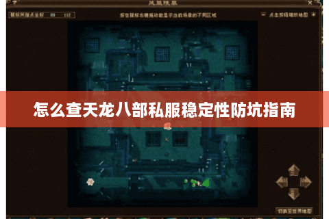 怎么查天龙八部私服稳定性防坑指南 怎么查天龙八部私服稳定性防坑指南